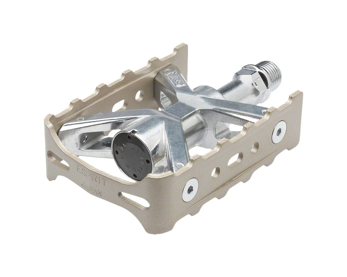 MKS Esprit Platform Pedals (Silver)